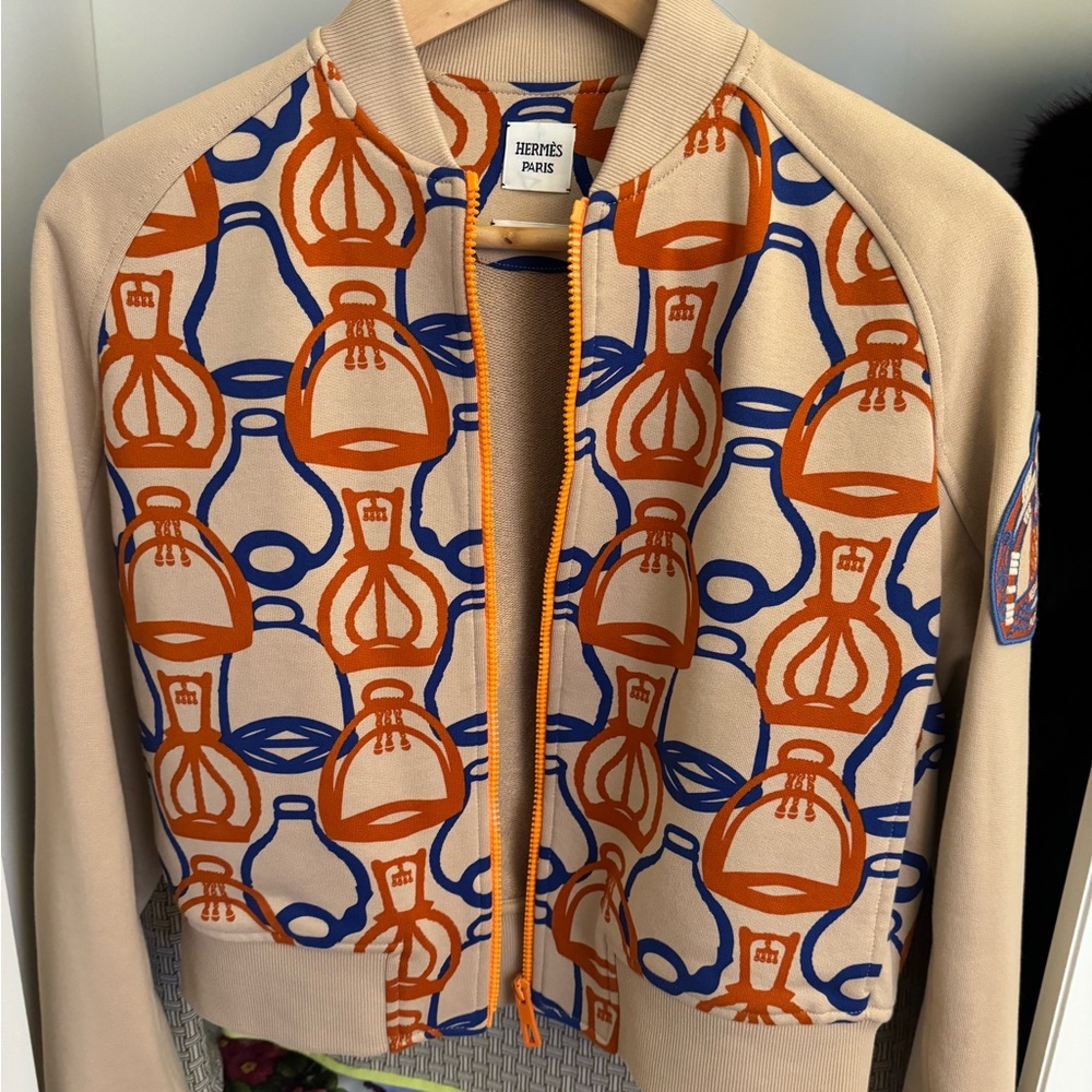 Brand new with tags hermes bomber jacket, size 36